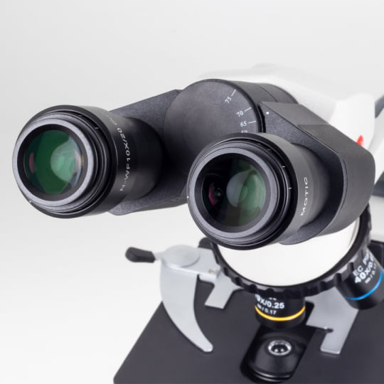 Motic BA210 LED läpivalaisumikroskooppi